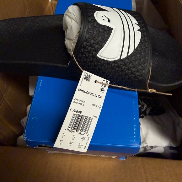 Adidas Gonz Shmoofoil Slides BRAND NEW men’s size 10 main image 6
